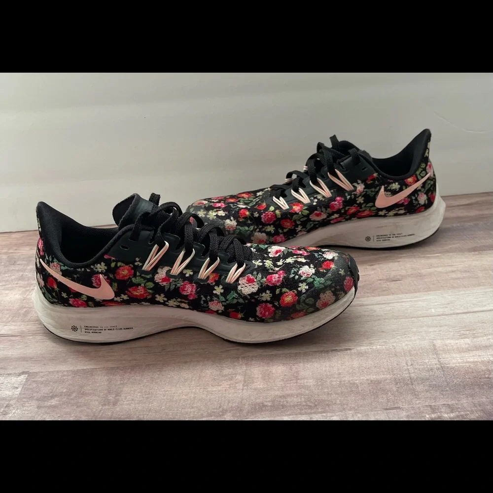 ‼️sold‼️Nike Air Zoom Pegasus 36 Floral Sneaker 5.5Y - Picture 12 of 16